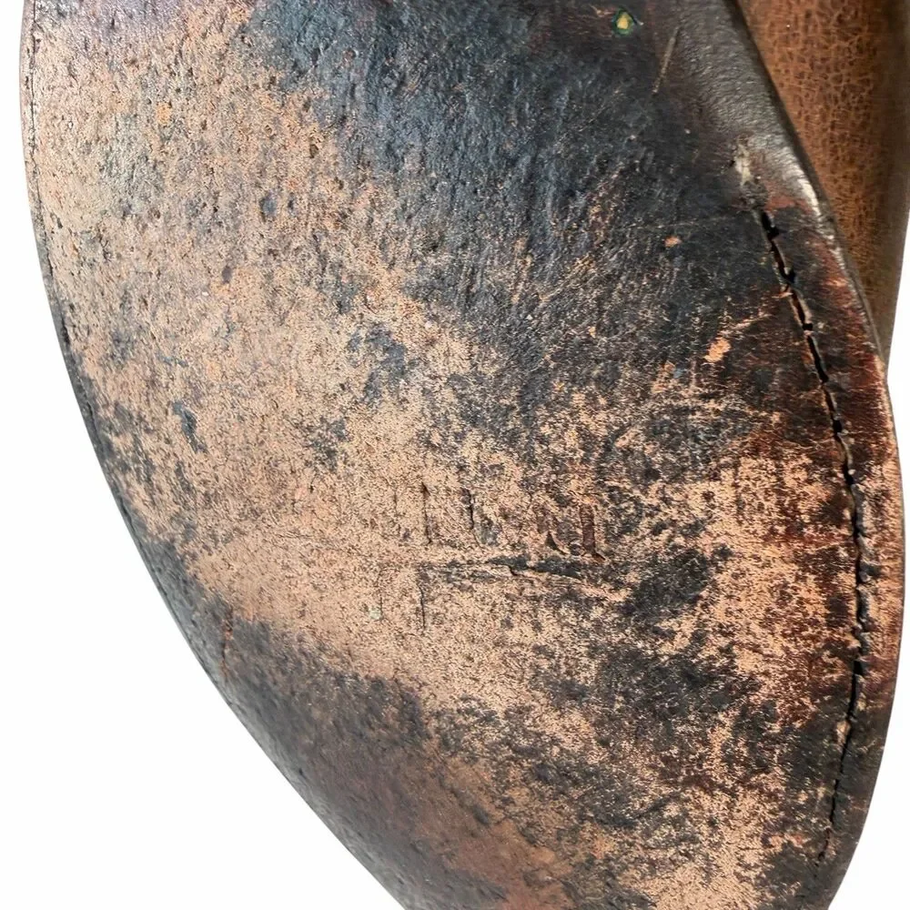 Dan Post Brown Distressed Leather Men 10 EW Extra Wide Cowboy Boot Renegade 2159